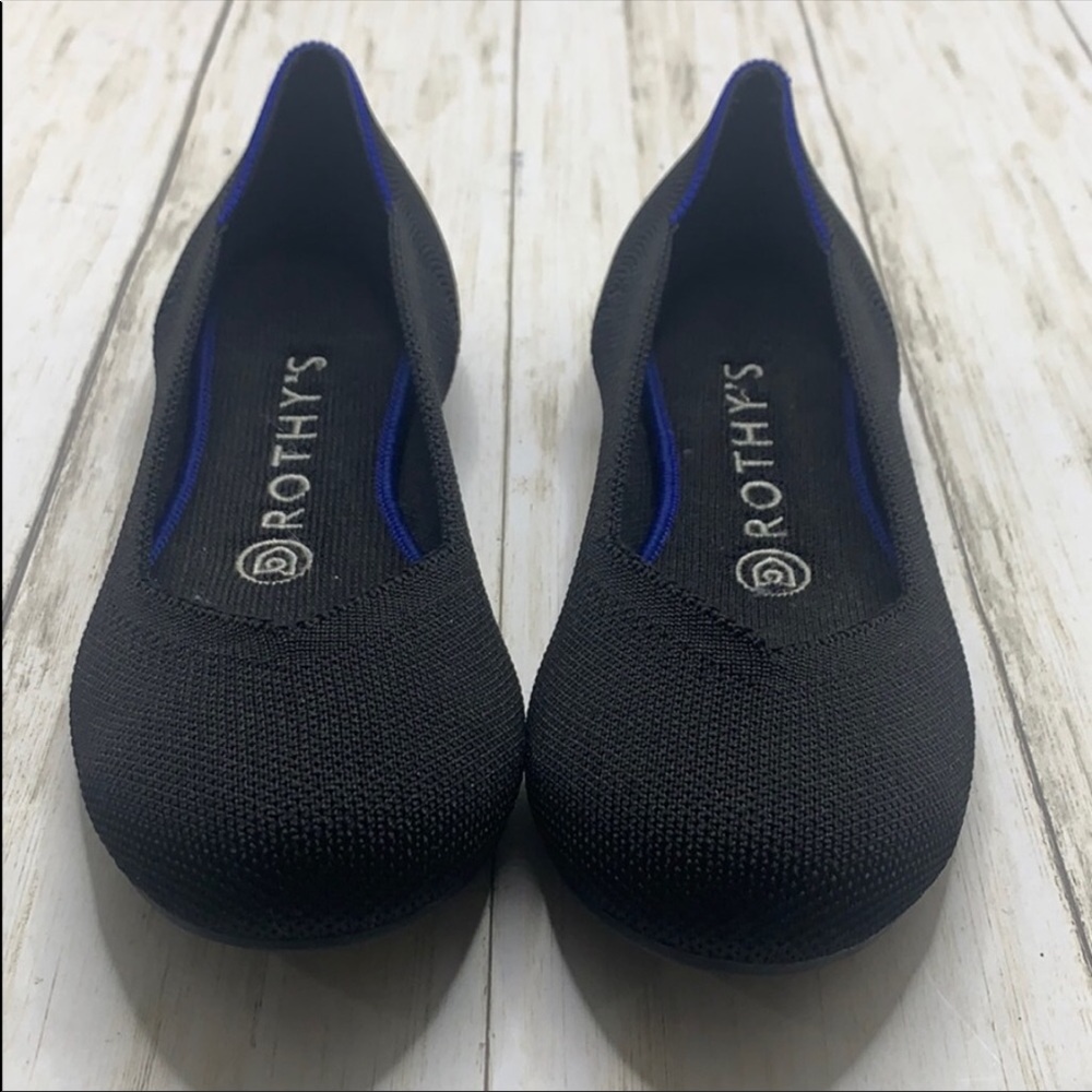 ROTHY’S Black Solid The Flat